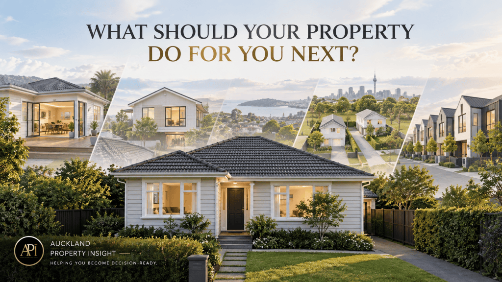 Auckland home showing possible future pathways including renovation, extension, subdivision and development